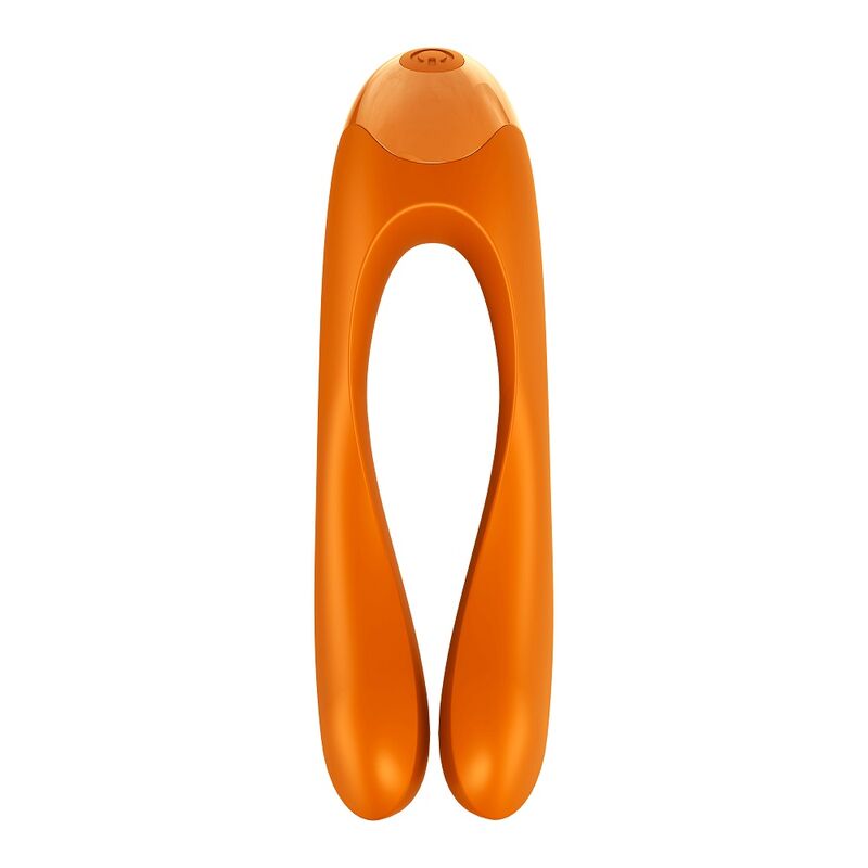 SATISFYER - VIBRATEUR DOIGTS CANDY CANE ORANGE SATISFYER VIBRATOR