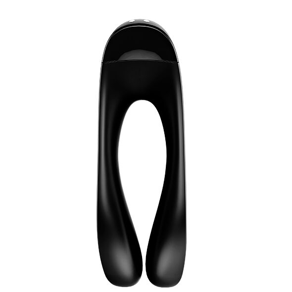 SATISFYER - VIBRATEUR DOIGTS CANDY CANE NOIR SATISFYER VIBRATOR