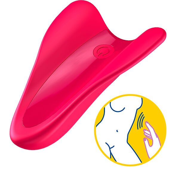 SATISFYER - VIBRATEUR DOIGTS HIGH FLY FUCHSIA SATISFYER VIBRATOR