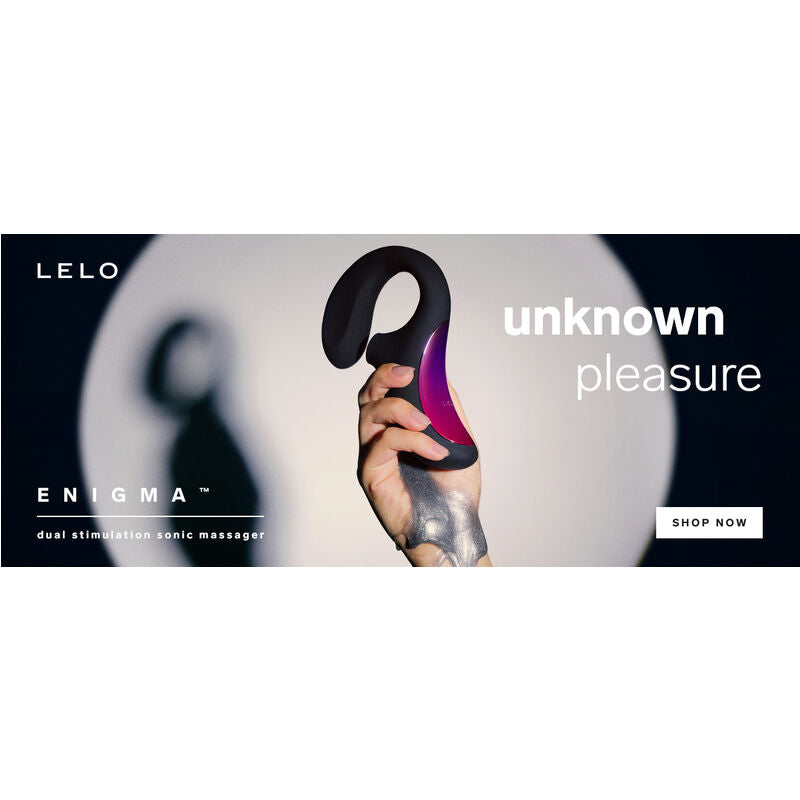 LELO - ENIGMA DOUBLE ASPIRATION STIMULATION MASSEUR ROSE PROFONDE LELO