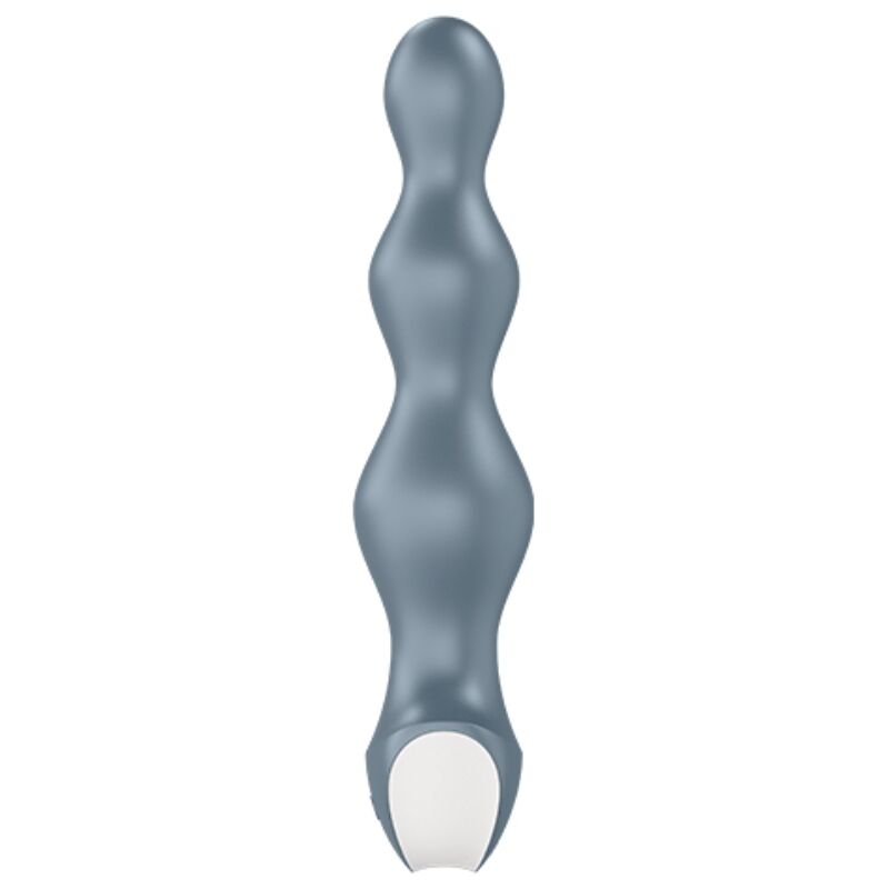 SATISFYER - VIBRATEUR LOLLI PLUG 2 PLUG GRIS SATISFYER PLUGS