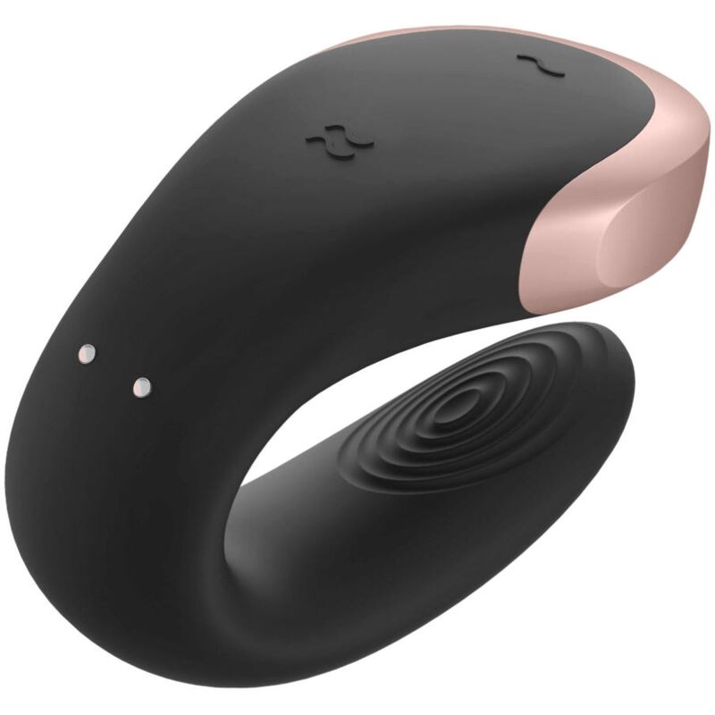 SATISFYER - VIBRATEUR DOUBLE LOVE LUXURY PARTNER NOIR SATISFYER PARTNER