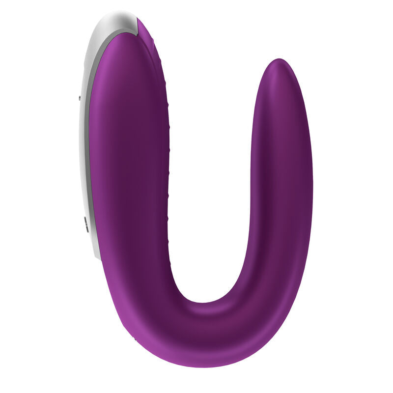SATISFYER - VIBRATEUR PARTENAIRE DOUBLE FUN VIOLET SATISFYER CONNECT