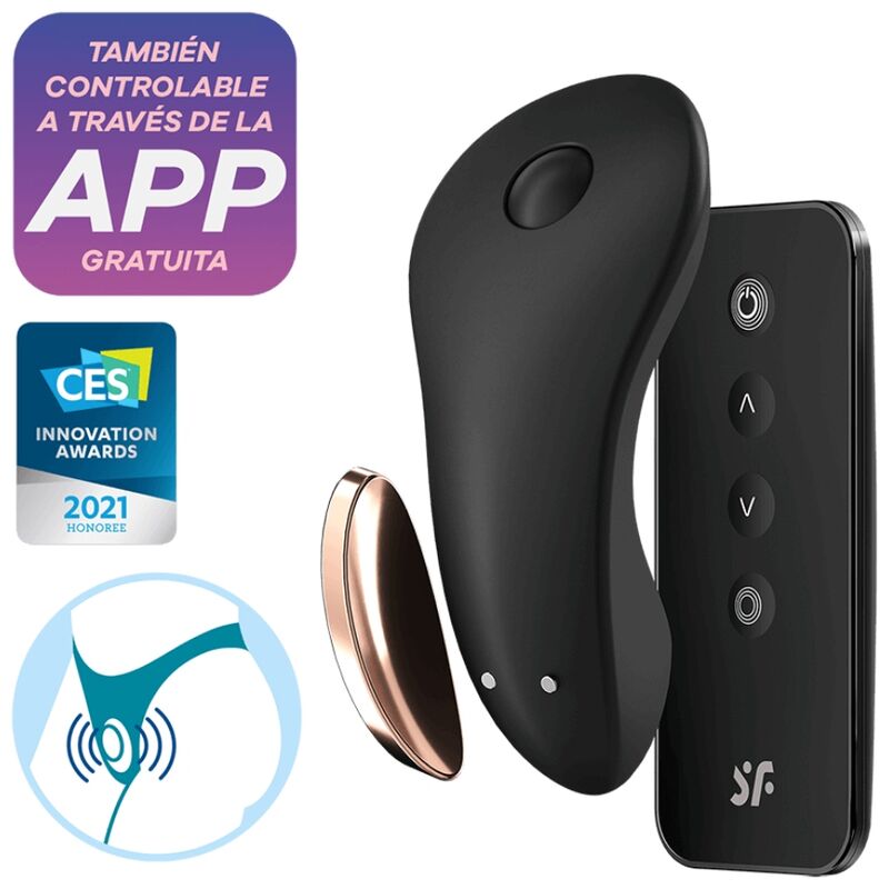 SATISFYER - VIBRATEUR DE CULOTTE LITTLE SECRET SATISFYER CONNECT