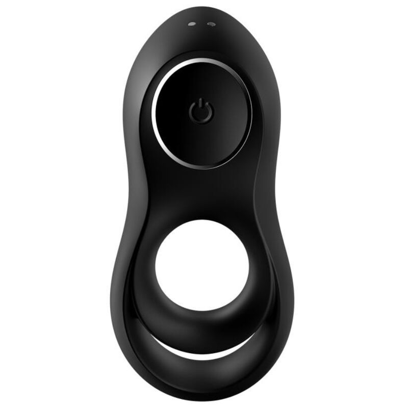 SATISFYER - VIBRATEUR ANNEAU DUO LÉGENDAIRE NOIR SATISFYER RING