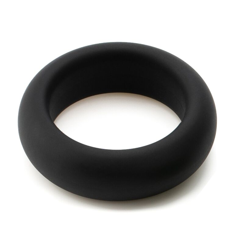 JE JOUE - ANNEAU PÉNIAL EN SILICONE EXTENSION MAXIMALE - NOIR JE JOUE