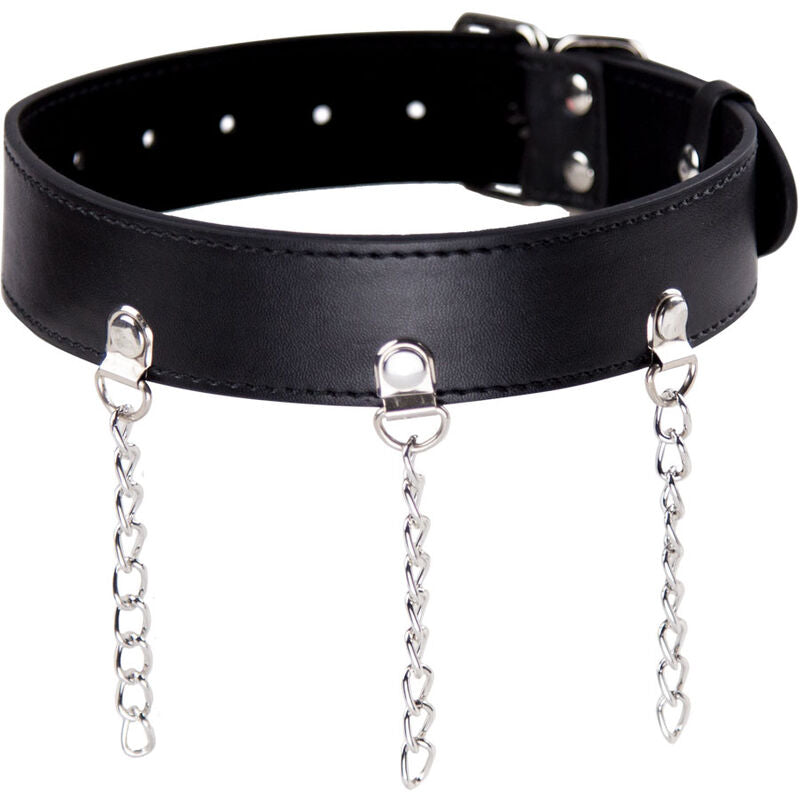 OHMAMA FETISH - COLLIER FÉTICHE AVEC ANNEAUX OHMAMA FETISH