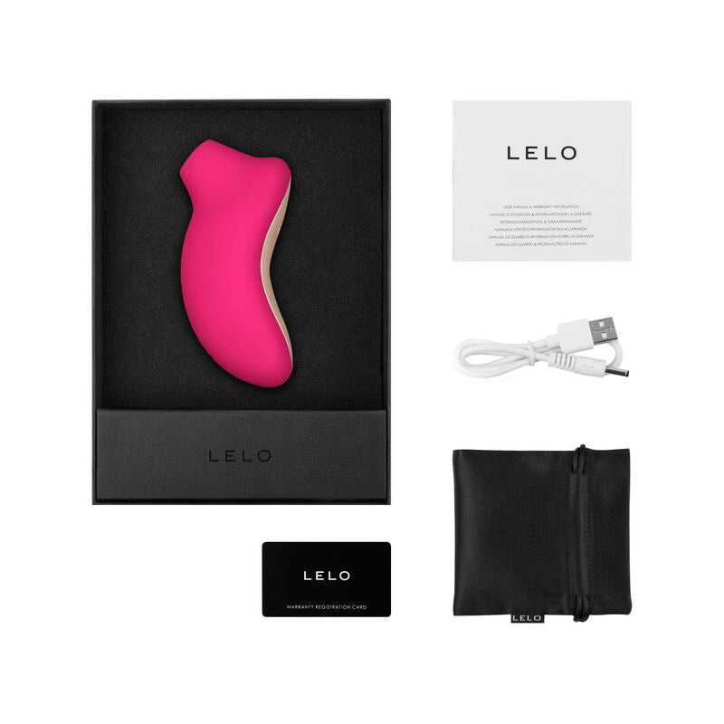 LELO - STIMULATEUR CLITORIS SONA 2 CRUISE CERISE LELO