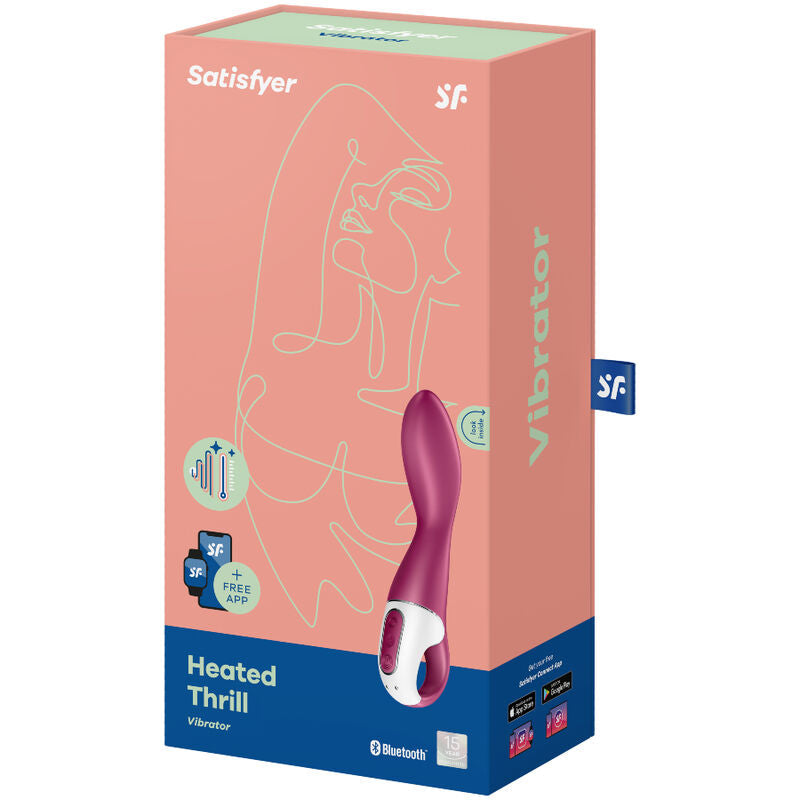 SATISFYER - VIBRATEUR POUR POINT G THRILL CHAUFFANT SATISFYER VIBRATOR