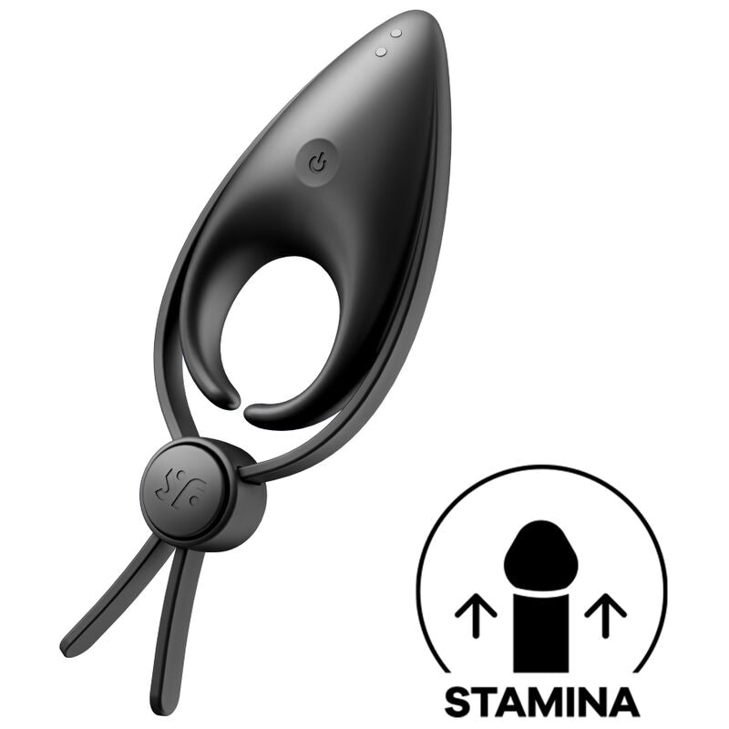 SATISFYER - VIBRATEUR ANNEAU SNIPER NOIR SATISFYER RING