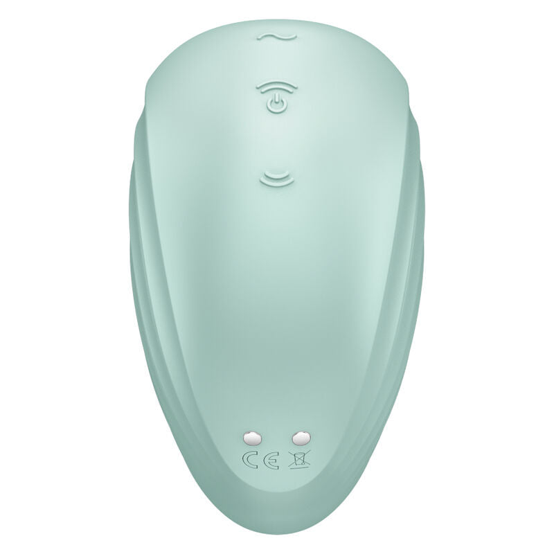 SATISFYER - STIMULATEUR ET VIBRATEUR PEARL DIVER VERT SATISFYER AIR PULSE