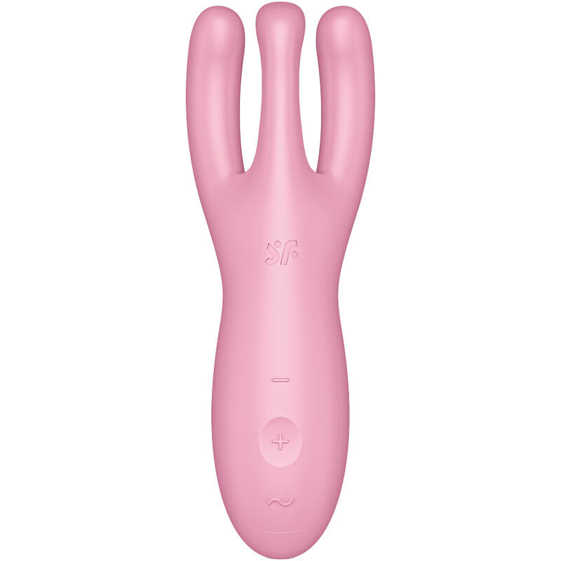 SATISFYER - APPLICATION VIBRATEUR THREESOME 4 ROSE SATISFYER CONNECT
