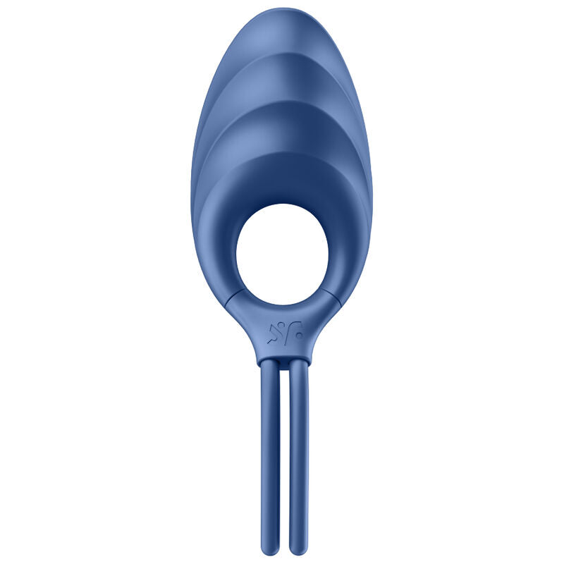 SATISFYER - VIBRATEUR ANNEAU SWORDSMAN BLEU SATISFYER RING