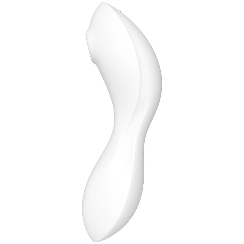 SATISFYER - APPLICATION STIMULATEUR ET VIBRATEUR CURVY TRINITY 5 BLANC SATISFYER CONNECT