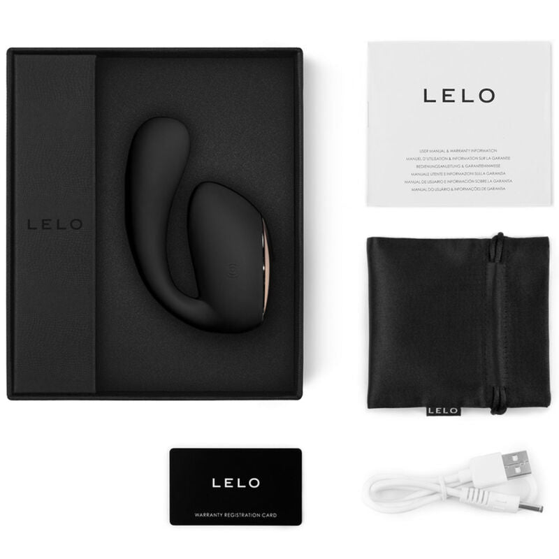 LELO IDA Wave – Masseur pour couples connecté – Noir LELO