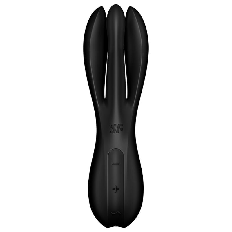 SATISFYER - VIBRATEUR THREESOME 2 NOIR SATISFYER VIBRATOR