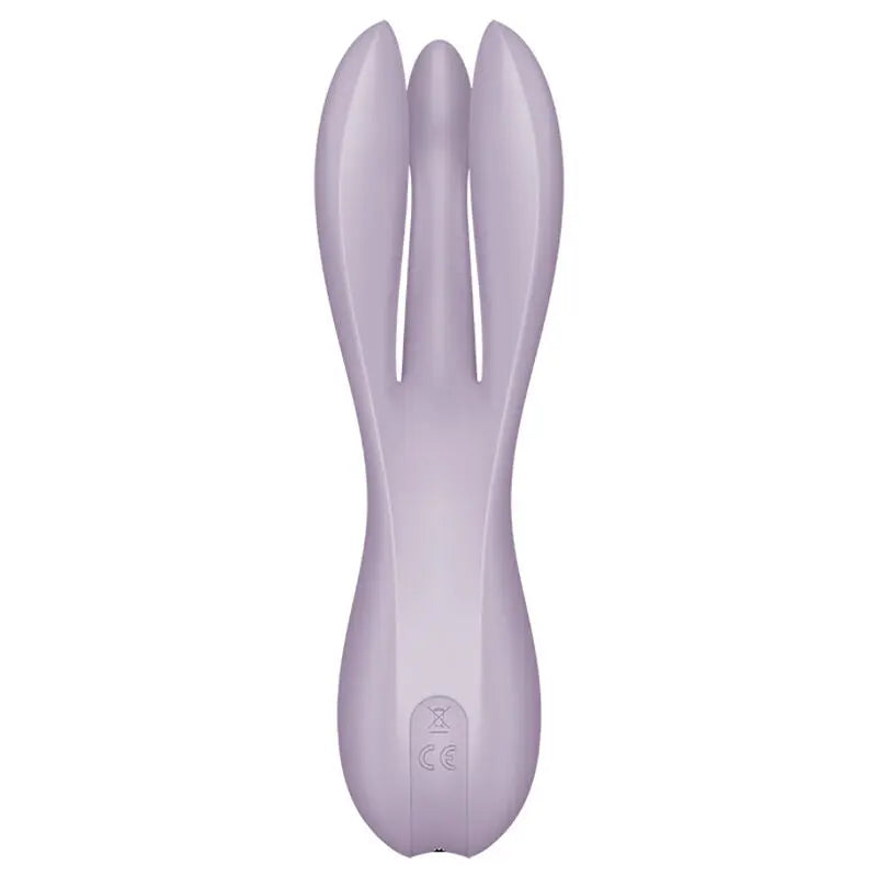 SATISFYER - VIBRATEUR THREESOME 2 VIOLET SATISFYER VIBRATOR