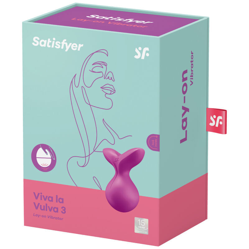 SATISFYER - VIBRATEUR POSER VIVA LA VULVA 3 VIOLET SATISFYER LAYONS