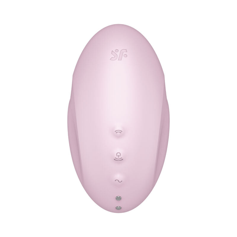 SATISFYER - STIMULATEUR ET VIBRATEUR VULVA LOVER 3 ROSE SATISFYER AIR PULSE