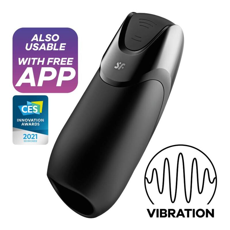 SATISFYER - HOMME VIBRATION+ NOIR SATISFYER MEN
