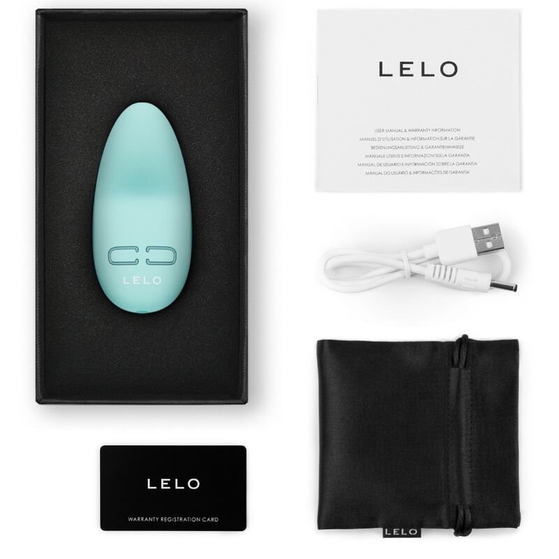 LELO - MASSEUR PERSONNEL LILY 3 - VERT POLAIRE LELO