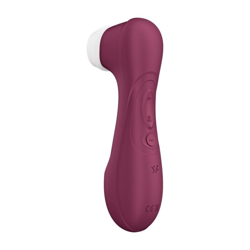 SATISFYER - PRO 2 GÉNÉRATION 3 TECHNOLOGIE AIR LIQUIDE VIN ROUGE SATISFYER AIR PULSE