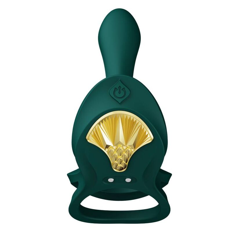 ZALO - BAGUE VIBRANTE COUPLES BAYEK VERTE ZALO