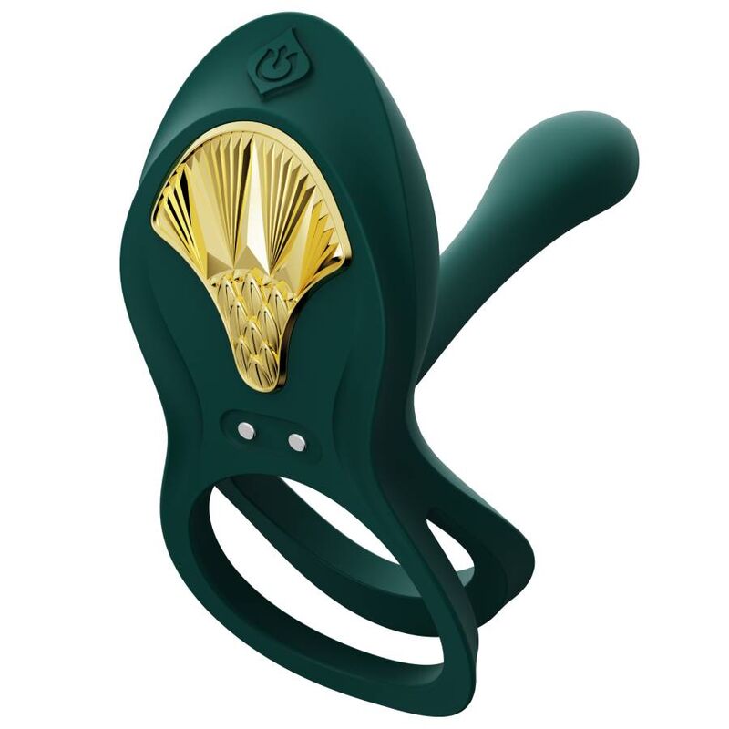 ZALO - BAGUE VIBRANTE COUPLES BAYEK VERTE ZALO