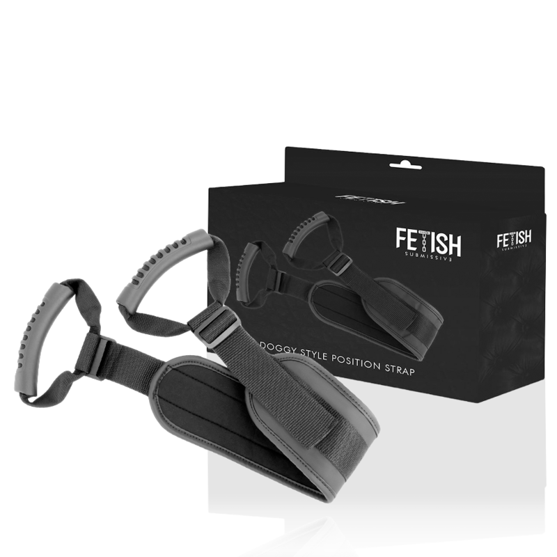 FETISH SUBMISSIVE - HARNAIS STYLE CHIEN AVEC DOUBLURE EN NOPRÈNE FETISH SUBMISSIVE BONDAGE