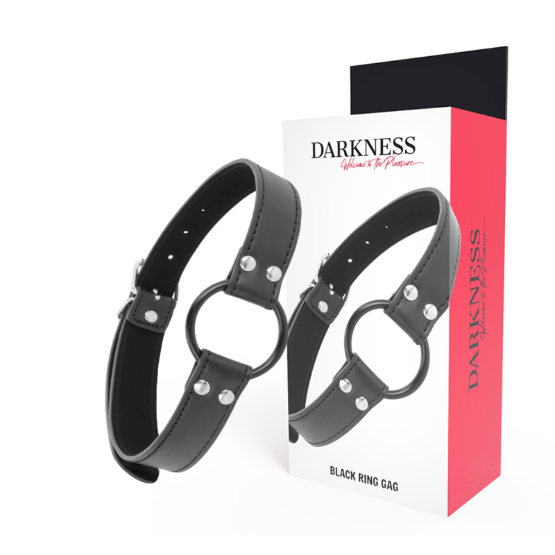 DARKNESS - GAG AVEC ANNEAU DIAMÈTRE 3,6 CM DARKNESS BONDAGE