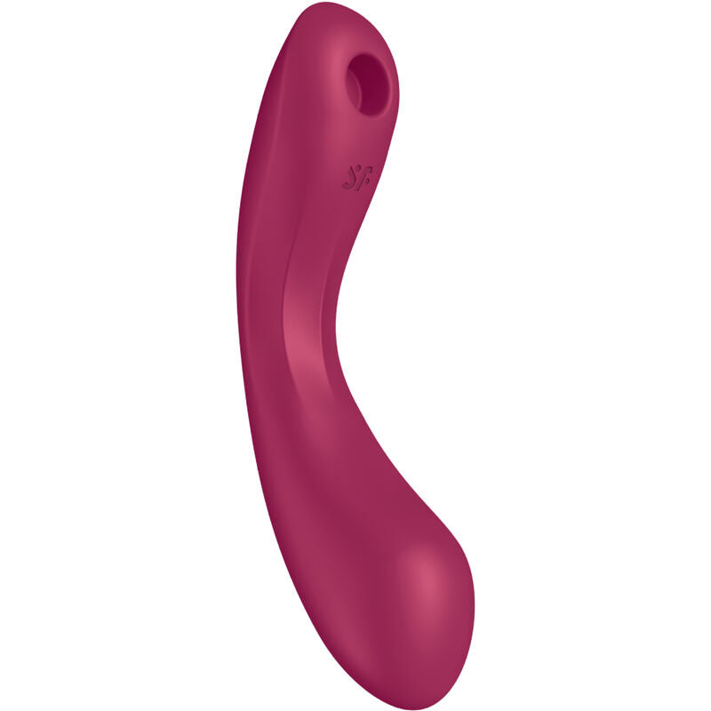 SATISFYER - CURVE TRINITY 1 AIR PULSE VIBRATION ROUGE SATISFYER AIR PULSE