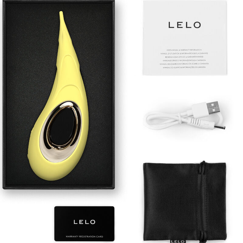 LELO - STIMULATEUR DE CLITORIS DOT CRUISE JAUNE LELO