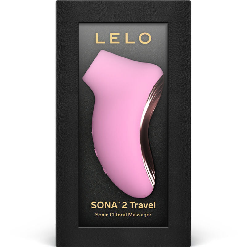 LELO - MASSEUR DE CLITORIS SONIQUE DE VOYAGE SONA 2 ROSE LELO