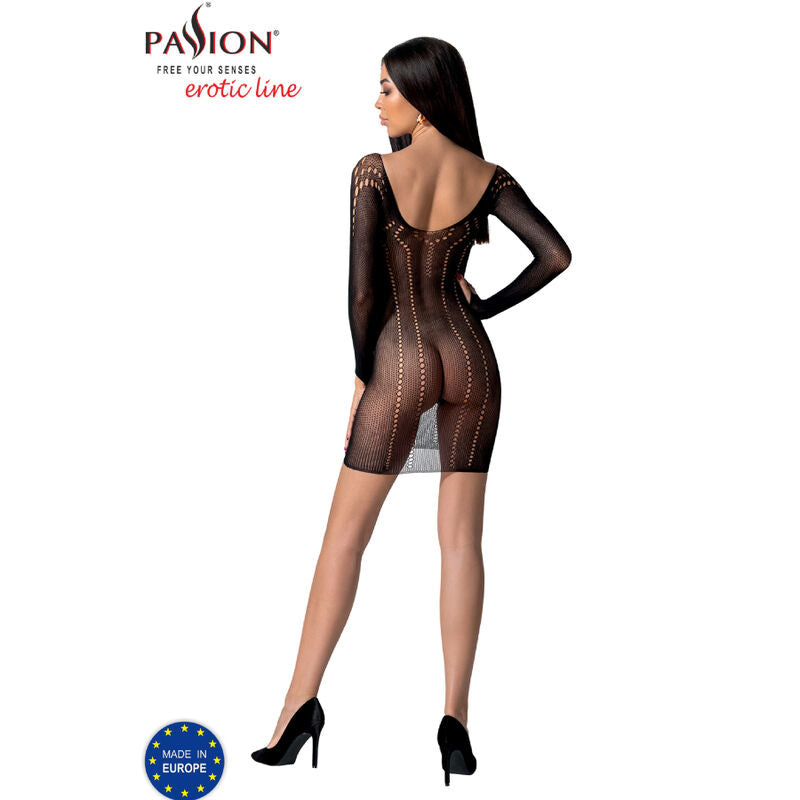 PASSION - BS101 BODYSTOCKING NOIR TAILLE UNIQUE PASSION WOMAN BODYSTOCKINGS