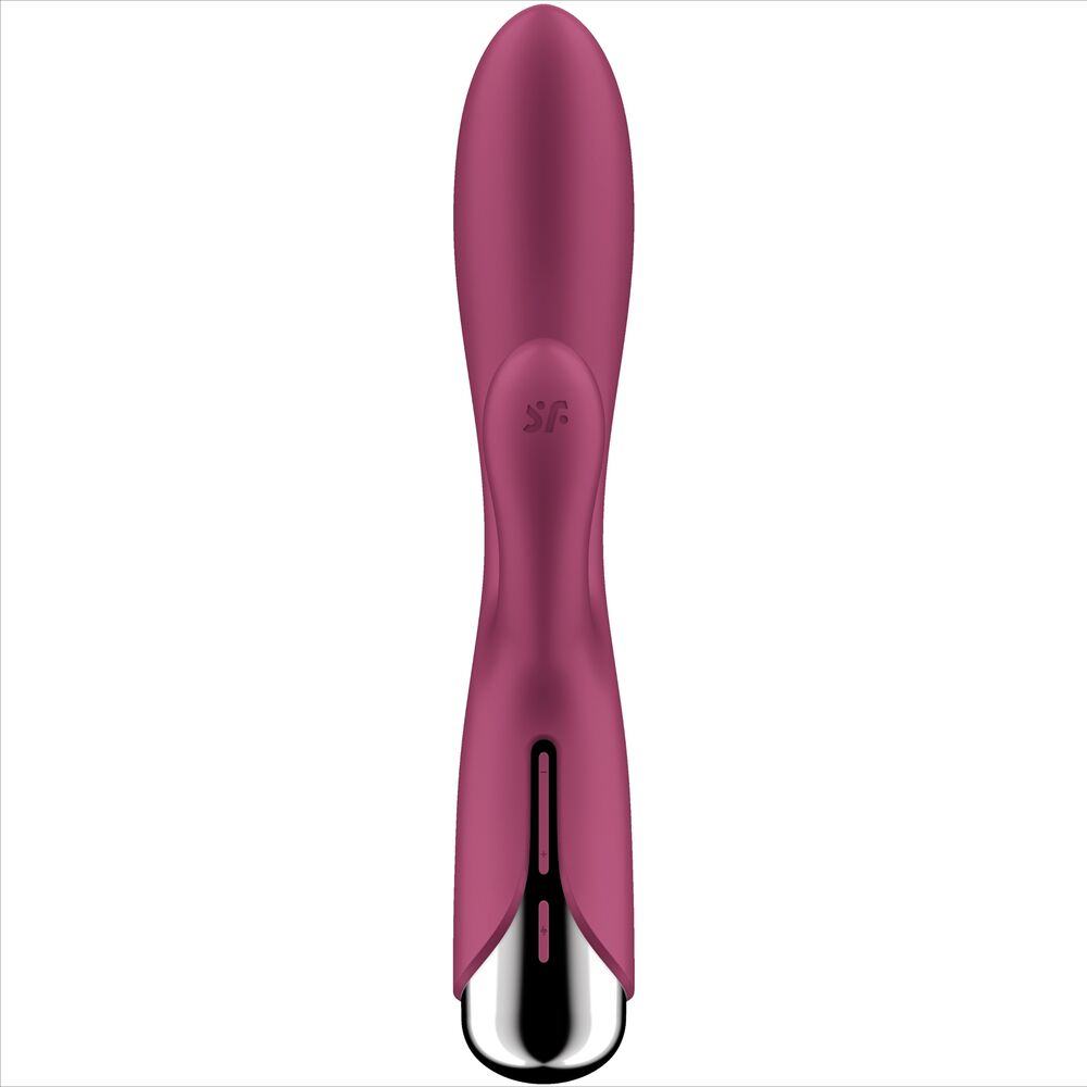SATISFYER - SPINNING RABBIT 1 CLITORIS ET STIMULATION DU POINT G ROUGE SATISFYER VIBRATOR