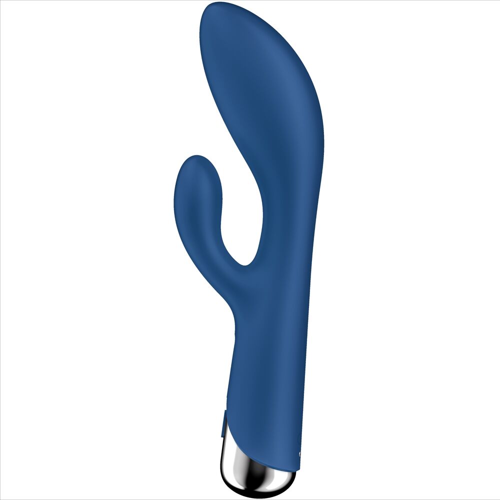 SATISFYER - SPINNING RABBIT 1 CLITORIS ET STIMULATION DU POINT G BLEU SATISFYER VIBRATOR
