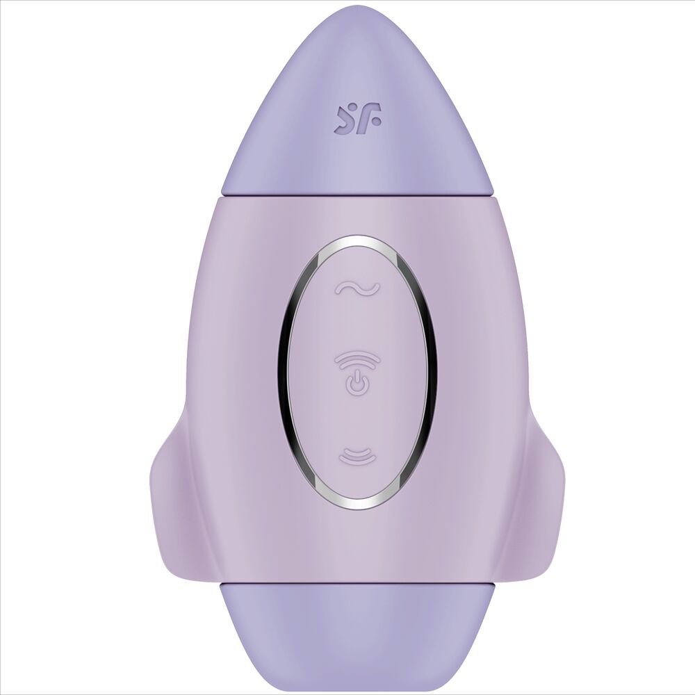 SATISFYER - MISSION CONTROL PETIT VIBRATEUR DOUBLE IMPULSION LILAS SATISFYER VIBRATOR