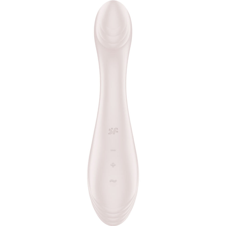 SATISFYER - STIMULATEUR VIBRATEUR G-FORCE G-SPOT BEIGE SATISFYER VIBRATOR