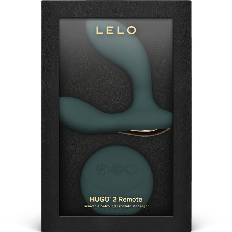 LELO - MASSEUR DE PROSTATE TÉLÉCOMMANDE HUGO 2 VERT VERT LELO
