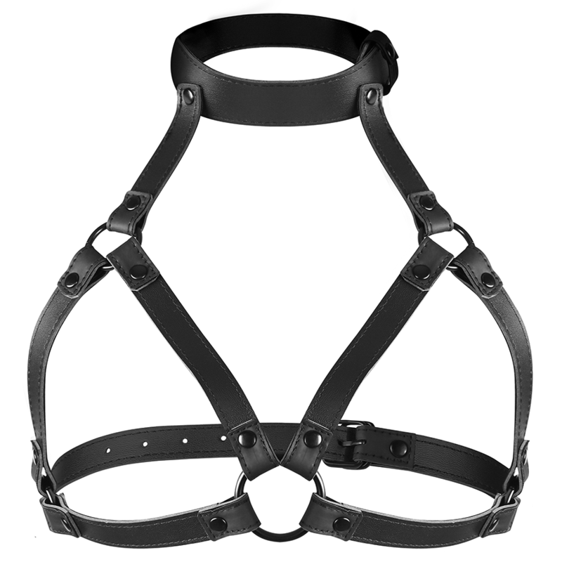 FETISH SUBMISSIVE BONDAGE - HARNAIS POITRINE RÉGLABLE FETISH SUBMISSIVE BONDAGE