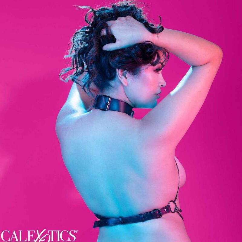 CALEXOTICS - EUPHORIA HARNAIS COLLIER MULTI CHAÎNES TAILLE PLUS CALEXOTICS