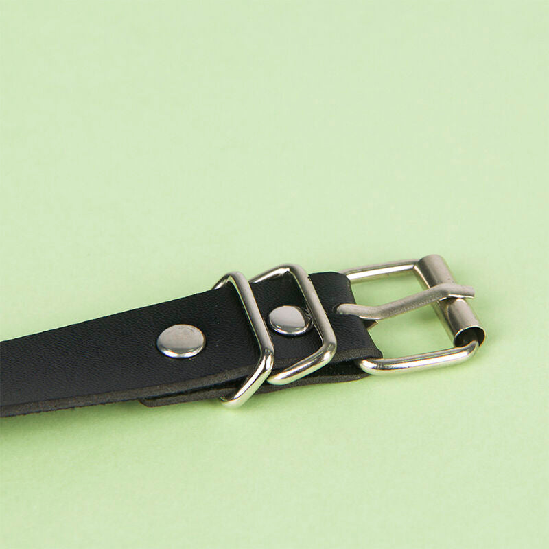 SUBBLIME - CHAÎNE CUIR CEINTURE NOIRE TAILLE UNIQUE SUBBLIME FETISH