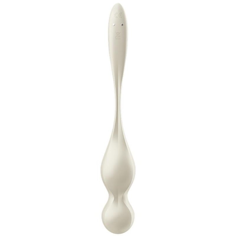 SATISFYER - BALLES VIBRANTES DE KEGEL LOVE BIRDS BLANCHES SATISFYER BALLS