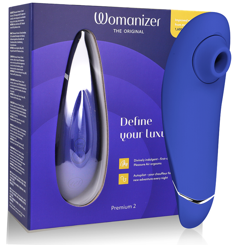 WOMANIZER - STIMULATEUR CLITORAL PREMIUM 2 BLUEBERRY WOMANIZER