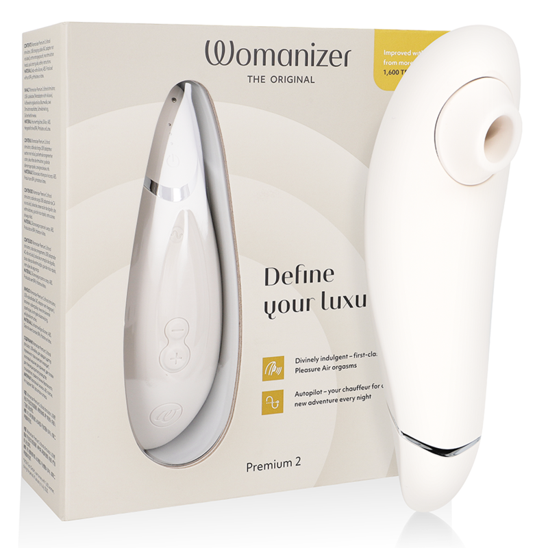 Womanizer Premium 2 – Stimulateur clitoridien – Gris chaud WOMANIZER