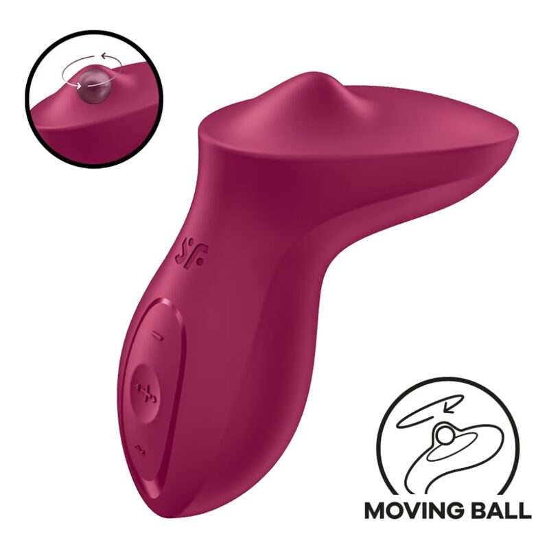 SATISFYER - VIBRATEUR EXCITERRR À POSER SUR LE CLITORIS FUCHSIA SATISFYER VIBRATOR