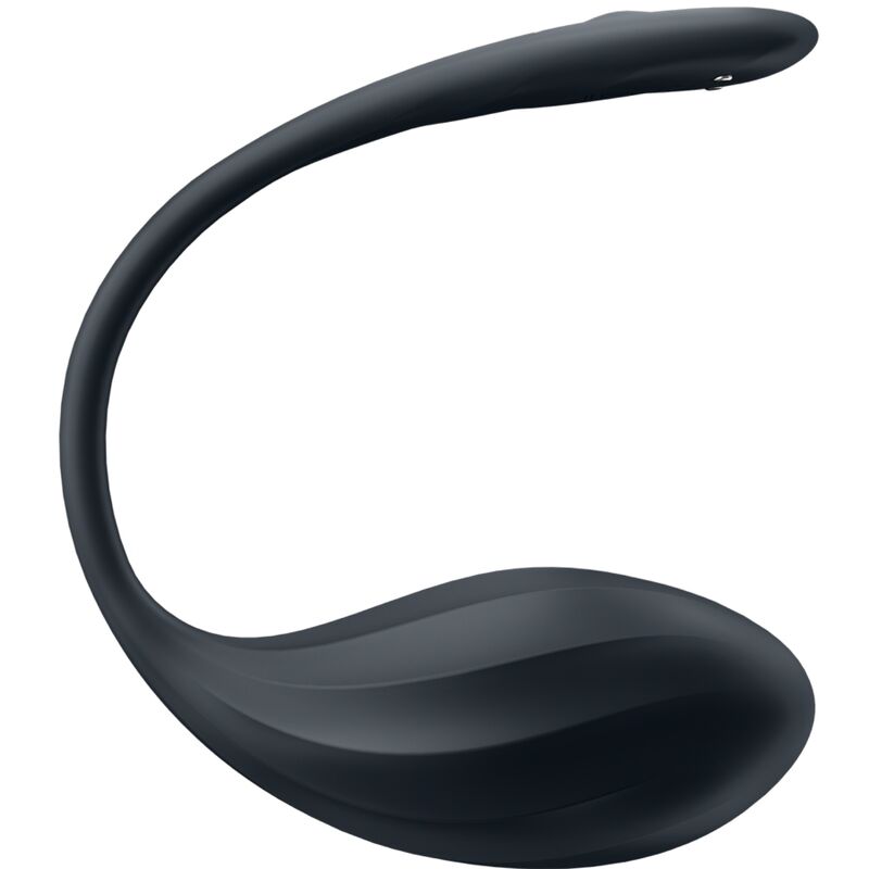 SATISFYER - RIBBED PETAL TÉLÉCOMMANDE DE STIMULATEUR DE POINT G NOIR APPLICATION GRATUITE SATISFYER PARTNER