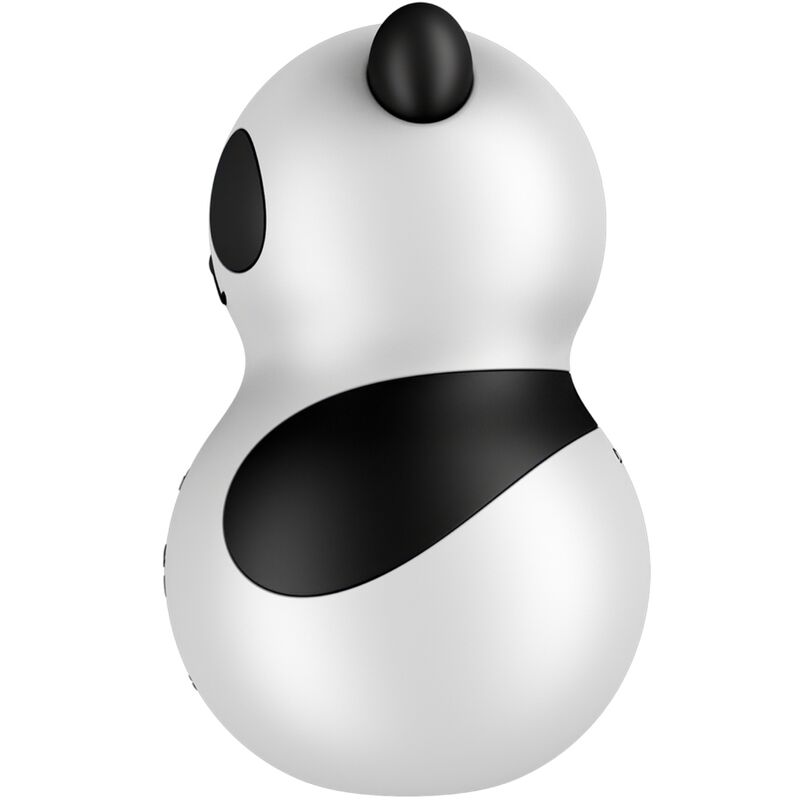 SATISFYER - POCKET PANDA STIMULATEUR & VIBRATEUR NOIR ET BLANC SATISFYER AIR PULSE