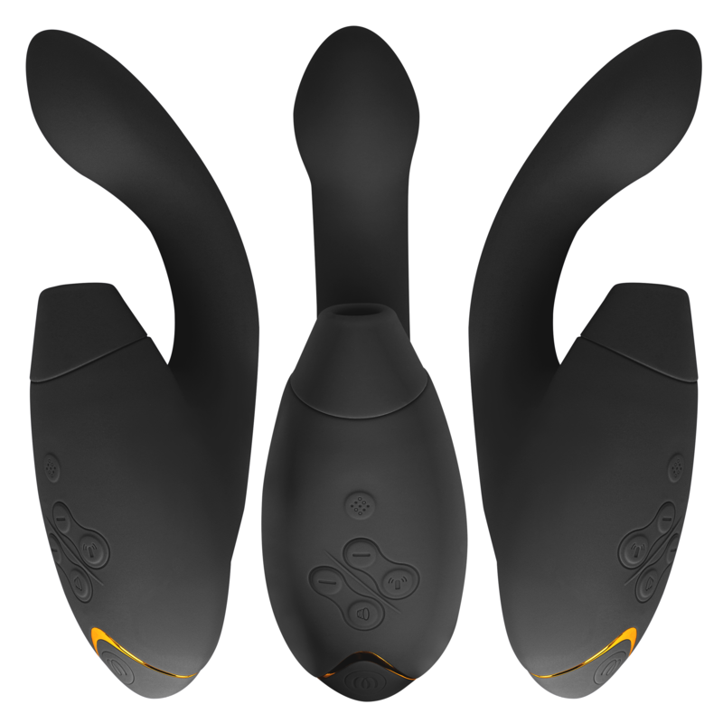 Womanizer Duo 2 – Double stimulateur – Noir WOMANIZER