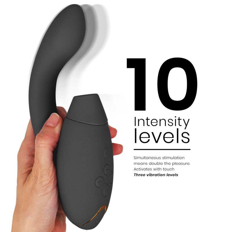 Womanizer Duo 2 – Double stimulateur – Noir WOMANIZER